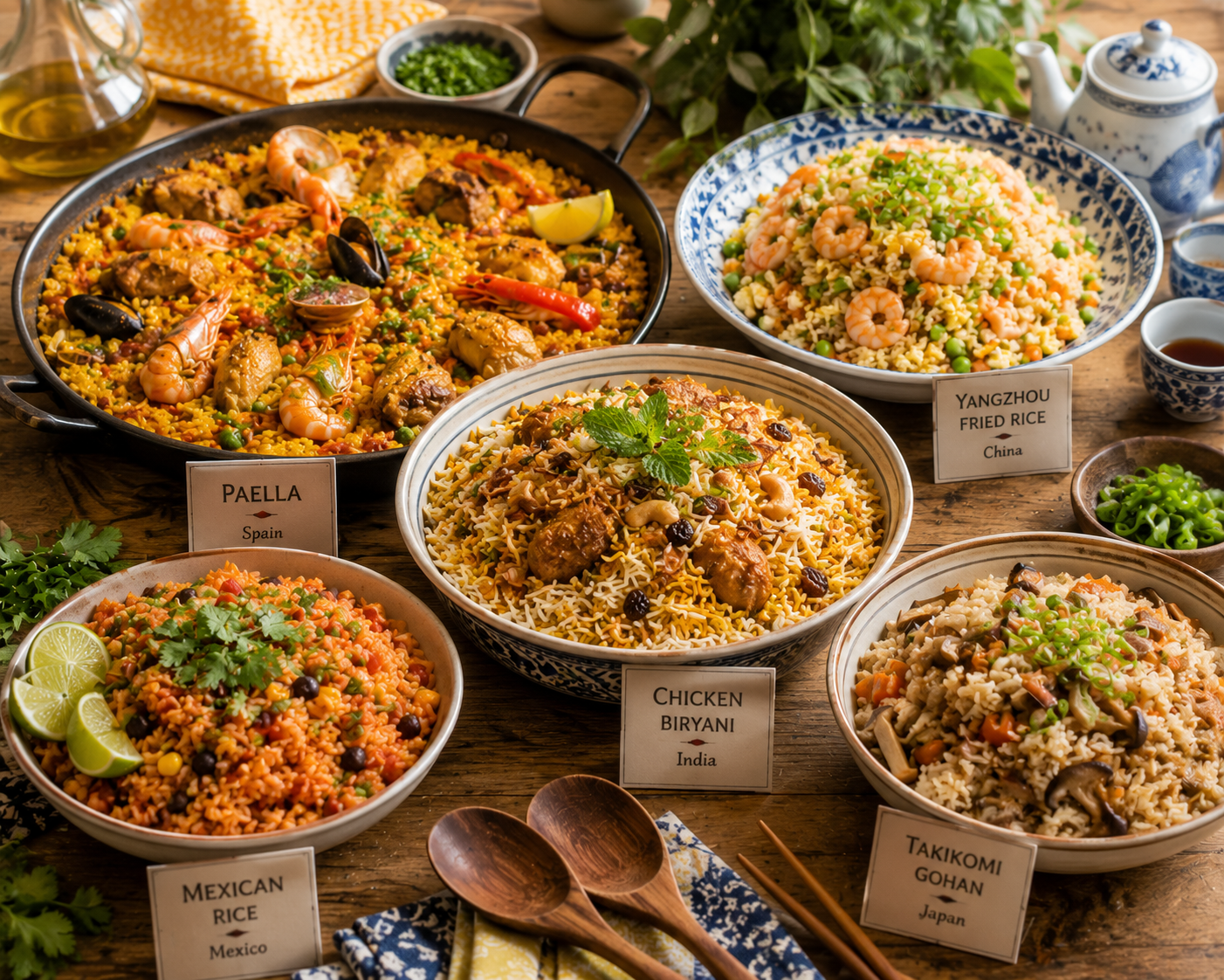 Fried Rice Around the World