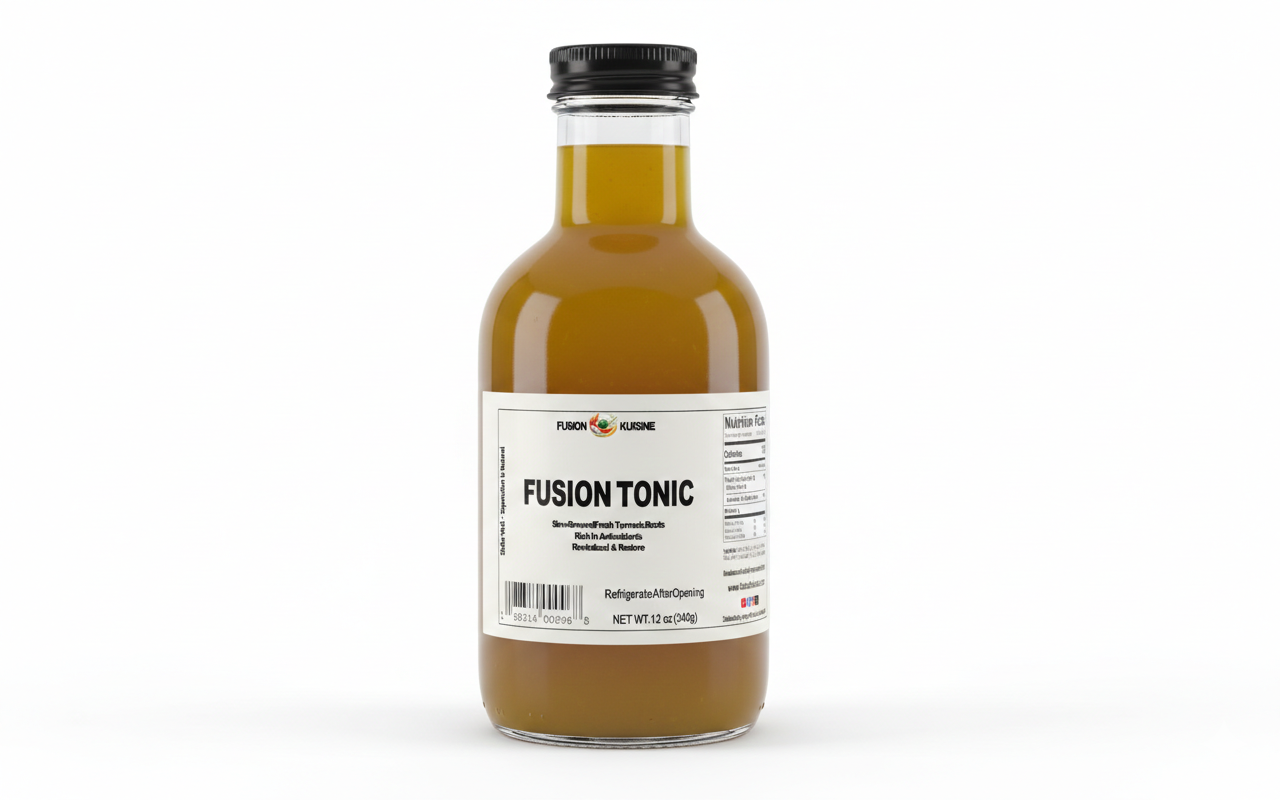 Fusion Tonic - Apple Turmeric drink