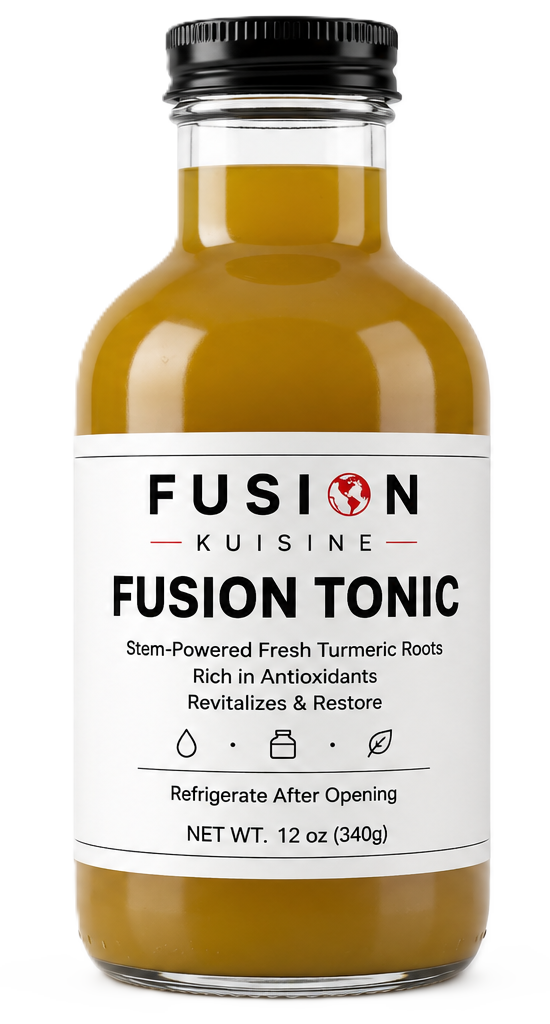 Fusion Tonic - Apple Turmeric drink 12 oz