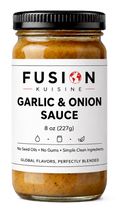 Garlic and Onion Sauce 8 oz