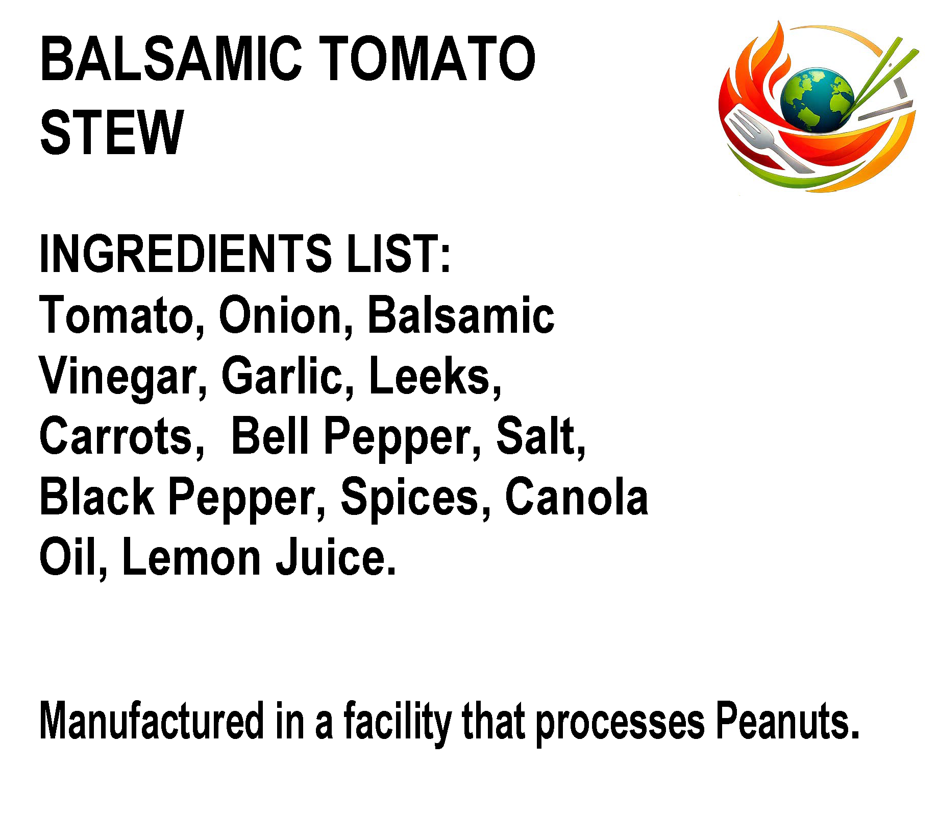 Balsamic Tomato Stew         (Homemade Simmer Sauce)