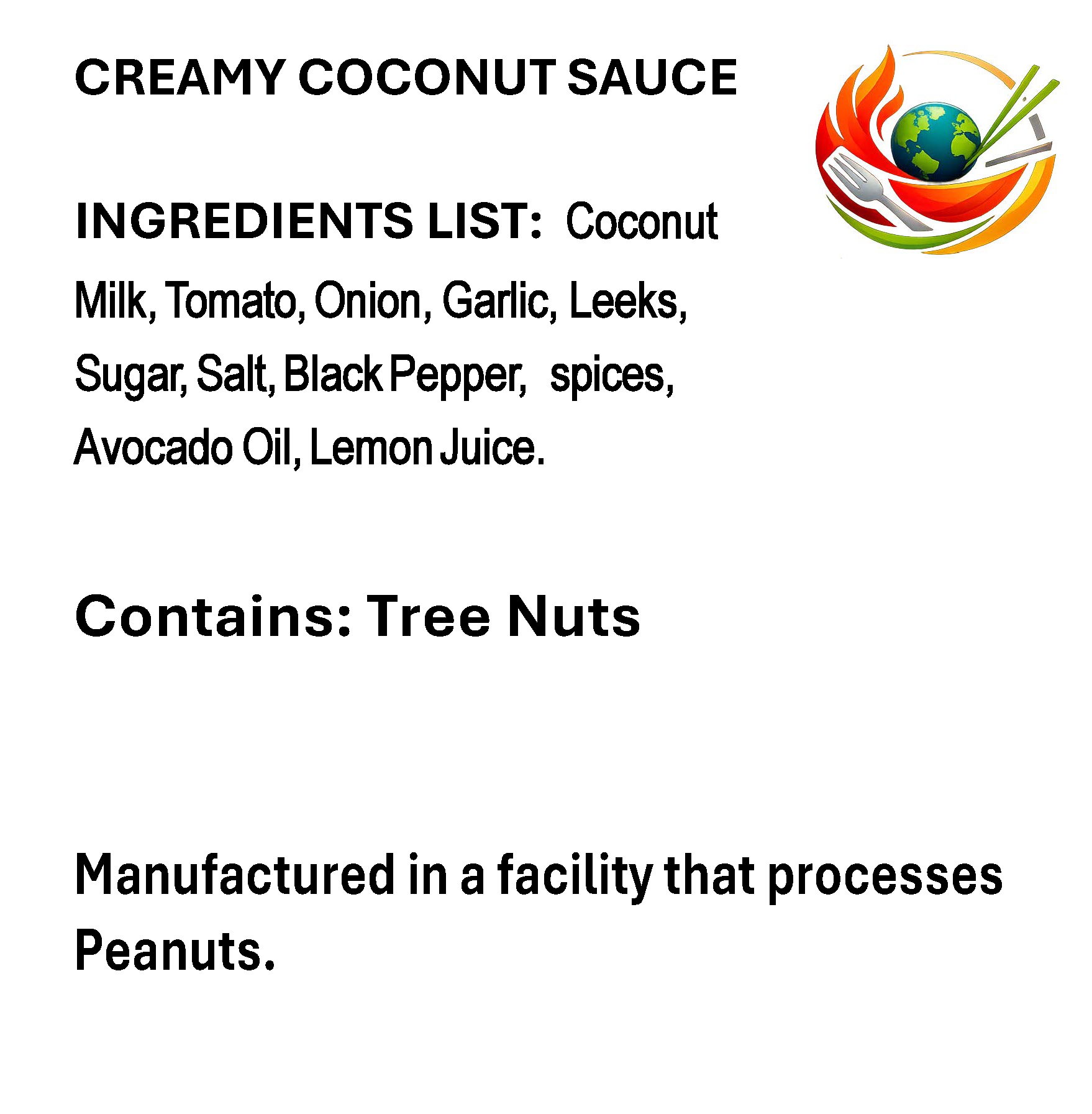 Creamy Coconut Simmer Sauce